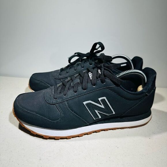 New Balance Mens 311 ML311BKW Black Casual Shoes Sneakers Size 8 - Picture 4 of 8